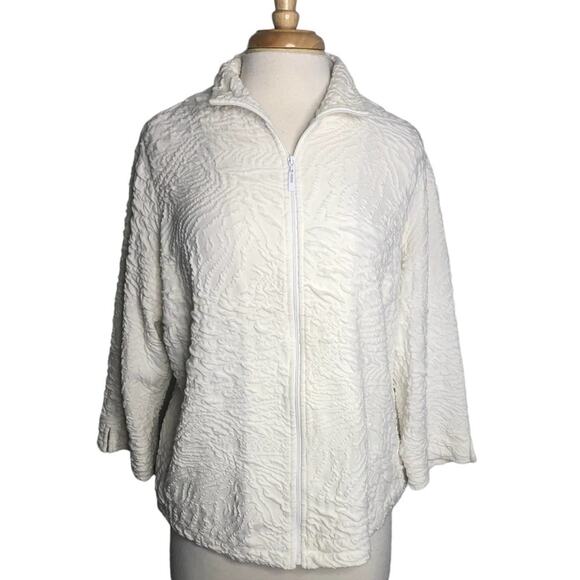 LAURA Ashley Woman Jacket Plus 1X Cottagecore Fairy Feminine Retro - Picture 1 of 8